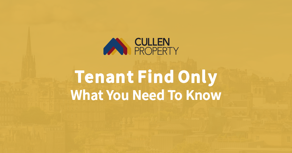 Tenant Find Only – What You Need To Know